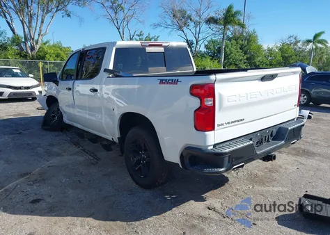 2019 Chevrolet Silverado 1500 Lt Trail Boss z USA, uszkodzony, nr VIN 1GCPYFED8KZ151642
